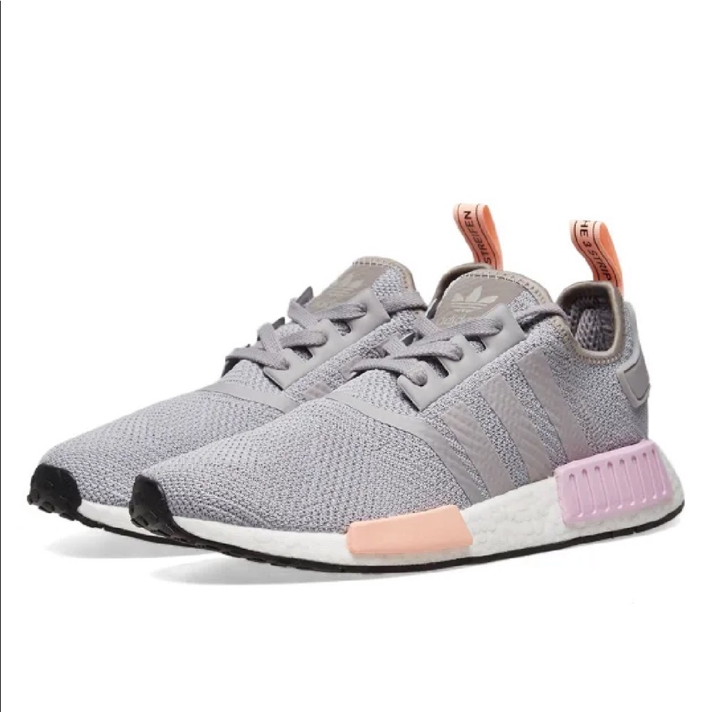 COPY - adidas NMD R1 Light Granite Clear Orange (…